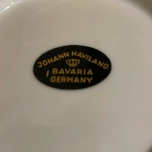 VTG- Johann Haviland Bavaria Rhineland Footed Round Soup Tourine with Lid 11” - Picture 6 of 11